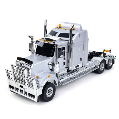 TOUCAN RC HOBBY JDM 518 1/14 RC Tractor Truck 6X4 C509 Plastic Body Remote Control Vehicle Model with 2 Speed Transmission Lighting System PNP