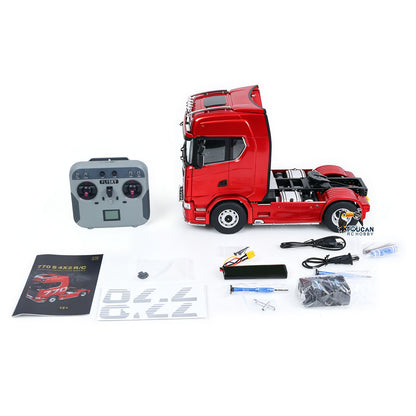 TOUCAN RC HOBBY 1/14 KABOLITE 100 4X2 Remote Control Tractor Truck 770S RC Construction Vehicle RTR Model Light System 2Speed Transmission Differential Locks