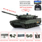 Henglong 1/16 TK7.0 3889 Leopard2A6 RTR RC Tank FPV Barrel Recoil BB IR Smoke 360 Degrees Turret Metal Tracks Road Drive Idler Wheels Gearbox