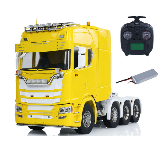 770S 1/14 RC Sattelzugmaschine 8x8 RTR Elektroauto Vollmetallchassis 3-Gang-Getriebe mit Differentialsperrenachsen