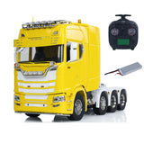 770S 1/14 RC Tractor Truck 8x8 RTR Electric Car Full Metal Chassis 3-speed Gearbox with Differential Lock Axles