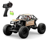 1/18 RC Climbing Car 4*4 Remote Control Off Road Vehicle RTR Rock Crawler Car C8808 370 Brushed Motor Battery 20A ESC Lights