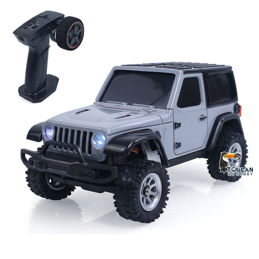TOUCAN RC HOBBY 1/36 Radio Control Crawler 3601A 4X4 RC Off Road Car Model Light System Battery Mini Vehicle RTR Model Gift For Adult Collection