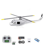 FLYWING UH1 V4 Remote Control Helicopter GPS Automatic Flight Brushless Motor 60A Dual ESC Low Battery Return Huey Adult Gifts