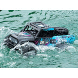 1/18 4*4 RC Off Road Vehicle 2.4G Remote Control Crawler Q191 Amphibious All Terrain Controlled 360 Rotation Stunt Car Model RTR