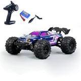 SCY 16101 1/16 4x4 Radio Controlled Monster Truck RC Off-Road Car Muti-Terrain Brushed Motor ESC Light Battery RTR Vehicle Model