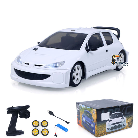TOUCAN RC HOBBY LDRC 1/28 LD2802 4WD 2.4G Remote Control Drift Car ESC Servo RC Racing Vehicle Motor Protection Full Nylon Frame RTR Model Toy