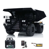 21KG Heavyweight 1/20 Metal Hydraulic Dump Truck Model 793D 2Speed Transmission 4 Wheel Spring Suspension Lights No Sound System