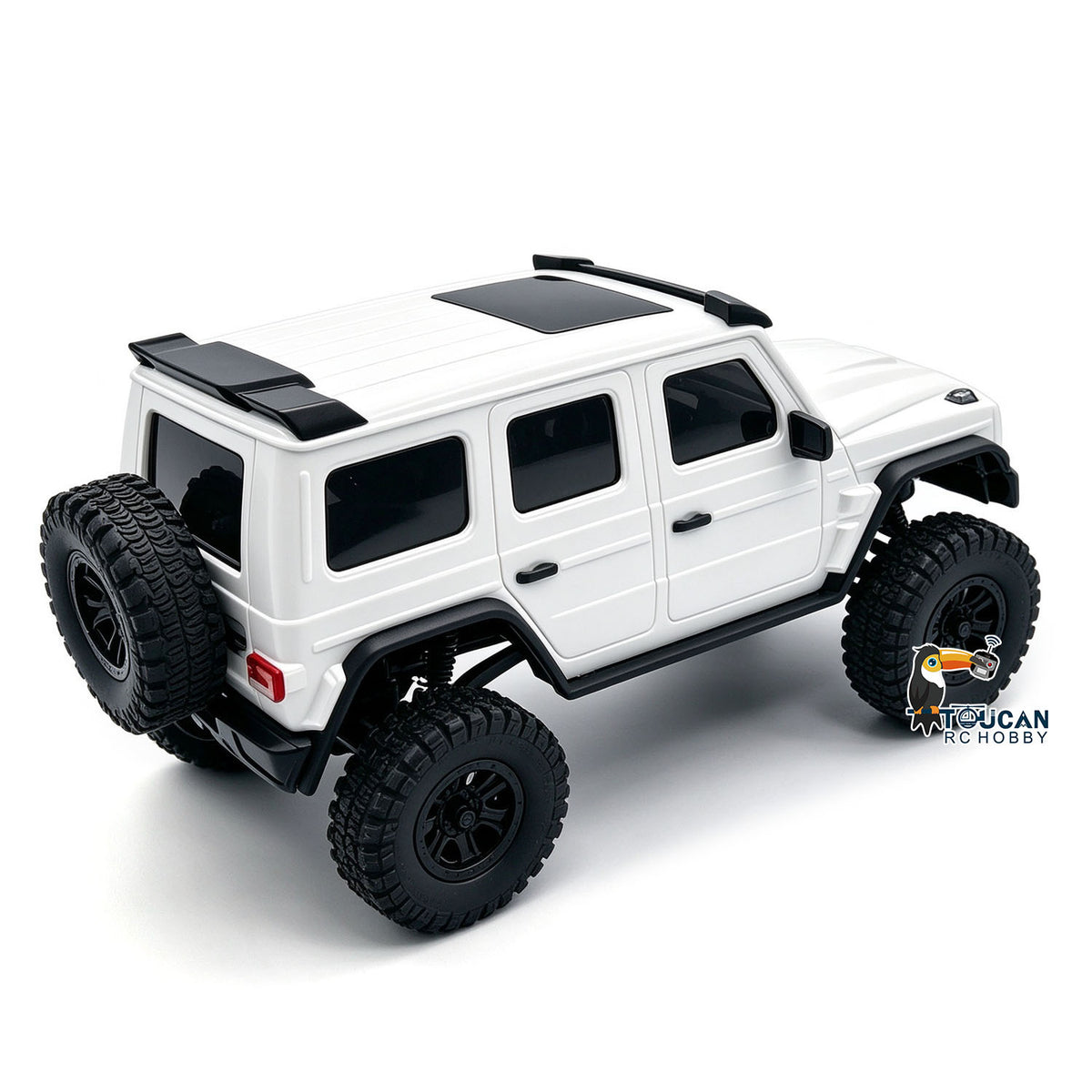 TOUCAN RC HOBBY AX30 1/30 4WD RC Rock Crawler Truck 2.4G Remote Control Off Road Climbing Car with Light System Battery RTR
