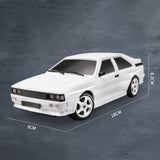 LDRC 1/28 LD2802 4WD 2.4G Remote Control Drift Car ESC Servo RC Racing Vehicle Motor Protection Full Nylon Frame RTR Model Toy