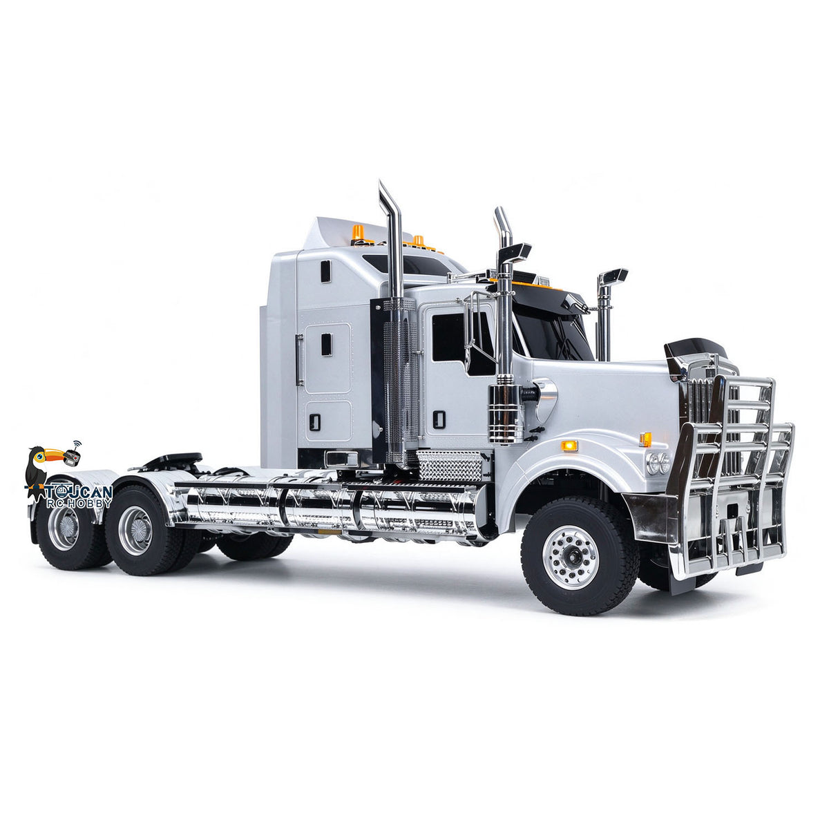 TOUCAN RC HOBBY JDM 518 1/14 RC Tractor Truck 6X4 C509 Plastic Body Remote Control Vehicle Model with 2 Speed Transmission Lighting System PNP