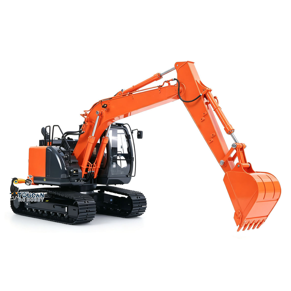 TOUCAN RC HOBBY SFROG ZX135US LITE Metal 1/14 Digger RC Hydraulic Excavator 3CH Valve Brushless ESC Motor for Backyard Adventures