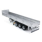 Toucanhobby 3 Axles 1/14 Metal RC Semi Trailer Engineering Vehicle Manual lifting legs for Remote Control Tractor Truck Model
