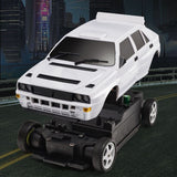 LDRC 1/28 LD2802 4WD 2.4G Remote Control Drift Car ESC Servo RC Racing Vehicle Motor Protection Full Nylon Frame RTR Model Toy