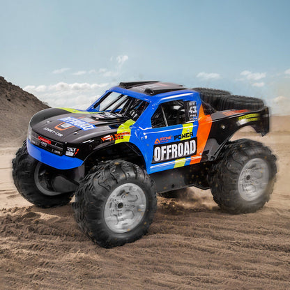 1/14 RC Offroad-Auto, Stunt-Fahrzeug, 4WD, ferngesteuert, wasserdicht, Amphibien-Pickup, Kletterauto, 7,4-V-Batterie, RTR-Modell