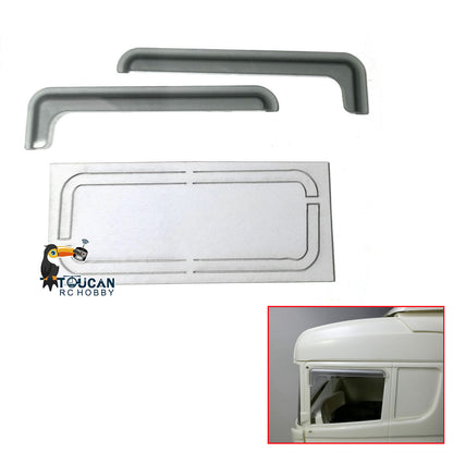 TOUCAN RC HOBBY Windows Vent Visor for Degree 1/14 RC Trucks Remote Controlled Tractor Cars R620 R730 R470 Hobby Model DIY Parts