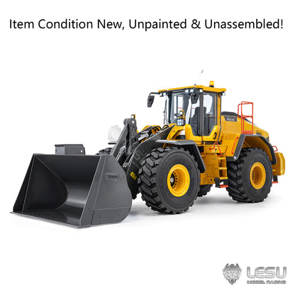 TOUCAN RC HOBBY LESU 1/14 Hydraulic RC Wheel Loader L220H Metal Model 4WD Brushless Motor 2 Speed Drive Differential Lock Quick Release Bucket Sound