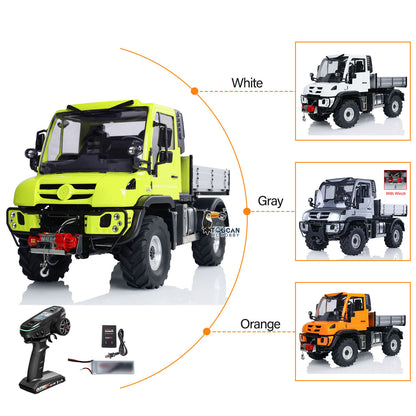 In Stock TOUCAN RC HOBBY UNI U423 4X4 1/10 RC Rock Crawler Cars 2Speed Gearbox Remote Control Off-road Vehicles with Winch Light Sound 540 Brushed Motor