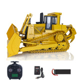 JDMODEL Metal 1/14 RC Bulldozer Hydraulic DXR2 Remote Controlled D10T Tracked Dozer Model 685*356*323MM 3T Sound System