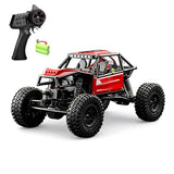 1/18 RC Climbing Car 4*4 Remote Control Off Road Vehicle RTR Rock Crawler Car C8808 370 Brushed Motor Battery 20A ESC Lights