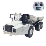 JZM K745 Metal 1/14 RC Hydraulic Articulated Truck Brushless Motor 2-Speed Transmission 2-Way Valve for Model Enthusiasts