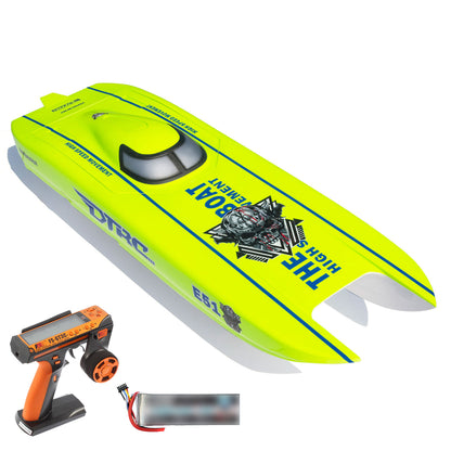 TOUCAN RC HOBBY DTRC E51 Fiber Glass Remote Control Boat High-speed RC Racing Ship Models Painted Emulated Toys Gift for Adults Children