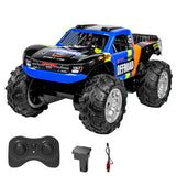 1/14 RC Off Road Car Stunt Vehicle 4WD Remote Control Amphibious Waterproof Pickup Truck Climbing Car 7.4V Battery RTR Model