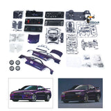 Capo RC Racing Car Model Body Parts Dark Night Purple for 1/8 Limited Edition Drift Vehicles R34 with 2-Speed Transmission