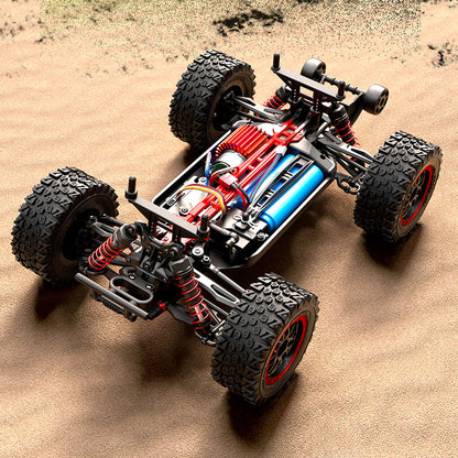 2,4 GHz RC 48 km/h Hochgeschwindigkeits-Geländewagen 1/14 4WD Ferngesteuertes Auto C8805 Kohlebürstenmotor Wasserdichter ESC Betriebsbereit