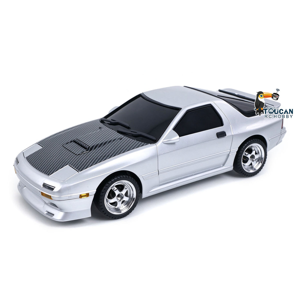 TOUCAN RC HOBBY LDRC 1/18 RX7 RC Racing Car RWD Gyroscope Wireless Control Drift Vehicles LD1802 Premium Mini Drift Design All-Nylon Chassis RC Model