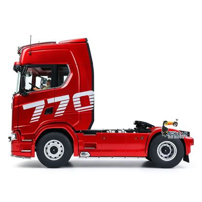 TOUCAN RC HOBBY 1/14 KABOLITE 100 4X2 Remote Control Tractor Truck 770S RC Construction Vehicle RTR Model Light System 2Speed Transmission Differential Locks