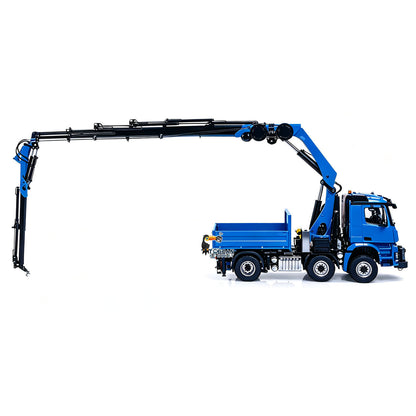 In Stock TOUCAN RC HOBBY 3363 Metal 1/14 2.4GHz Remote Control Tractor Truck Hydraulic Crane Fly Jib Arm 4151 AK 6*6 RC Agriculture Lorry Paladin PL18EV