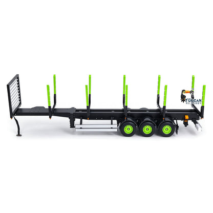 TOUCAN RC HOBBY 1/14 Finished Trailer for Logging Truck 1/14 Scale RC Tractor Model