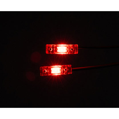 LED Kunststoff 2,2 V-3 V Warnleuchte Breite Lampe für DIY TAMIYA 1/14 RC Traktor Lkw Bulldozer Bagger Dumper R470 770S 3363 1851