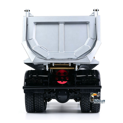 TOUCAN RC HOBBY JDM 1/14 Metal RC Hydraulic Dumper 8x8 Dump Truck Remote Control Tipper 2Speed Gearbox Differential Axle JDM-65D
