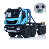 1/14 8x8 RC Rock Crawler Car Climbing Vehicle Remote Control Flatbed Truck DIY Car Model Light Sound System Servo ESC