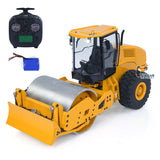 Toucanhobby CS11 1/12 Metal RC Hydraulic Road Roller 2 Way Valve FlySky ST8 Remote Controller Construction Model for Hobbyists
