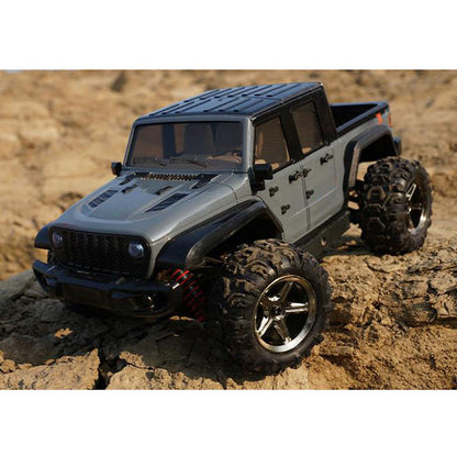 1/20 RC Hochgeschwindigkeits-Pickup-Truck C8819 4WD 2.4G Fernbedienung Geländewagen Heberad LED-Leuchten Motor Betriebsbereites Auto