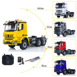 RTR 1/14 RC Tractor Truck Radio Battery Metal NO Lock Differential Axles 2Speed Gearbox 6*6 Lorry Car Model for TAMIYA Trailer