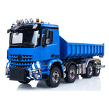Toucanhobby G88 8*8 1/14 RC Hydraulic Roll On Off Dumper Construction Vehicle Differential Lock Axle 3Speed Transmission for Modeler