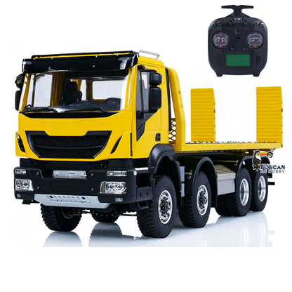 1/14 8x4 Metall RC Hydraulische Abschleppwagen Fernbedienung Rettungsfahrzeuge Emulierte Spielzeugauto Geschenk für Kinder Erwachsene PNP