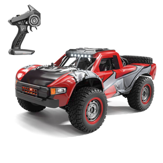 TOUCAN RC HOBBY 1/14 2.4GHz Remote Control High Speed Car 48KM/H 4*4 Off Road Vehicle Q130A RTR Car Carbon Brush Motor ESC LED Lights Battery