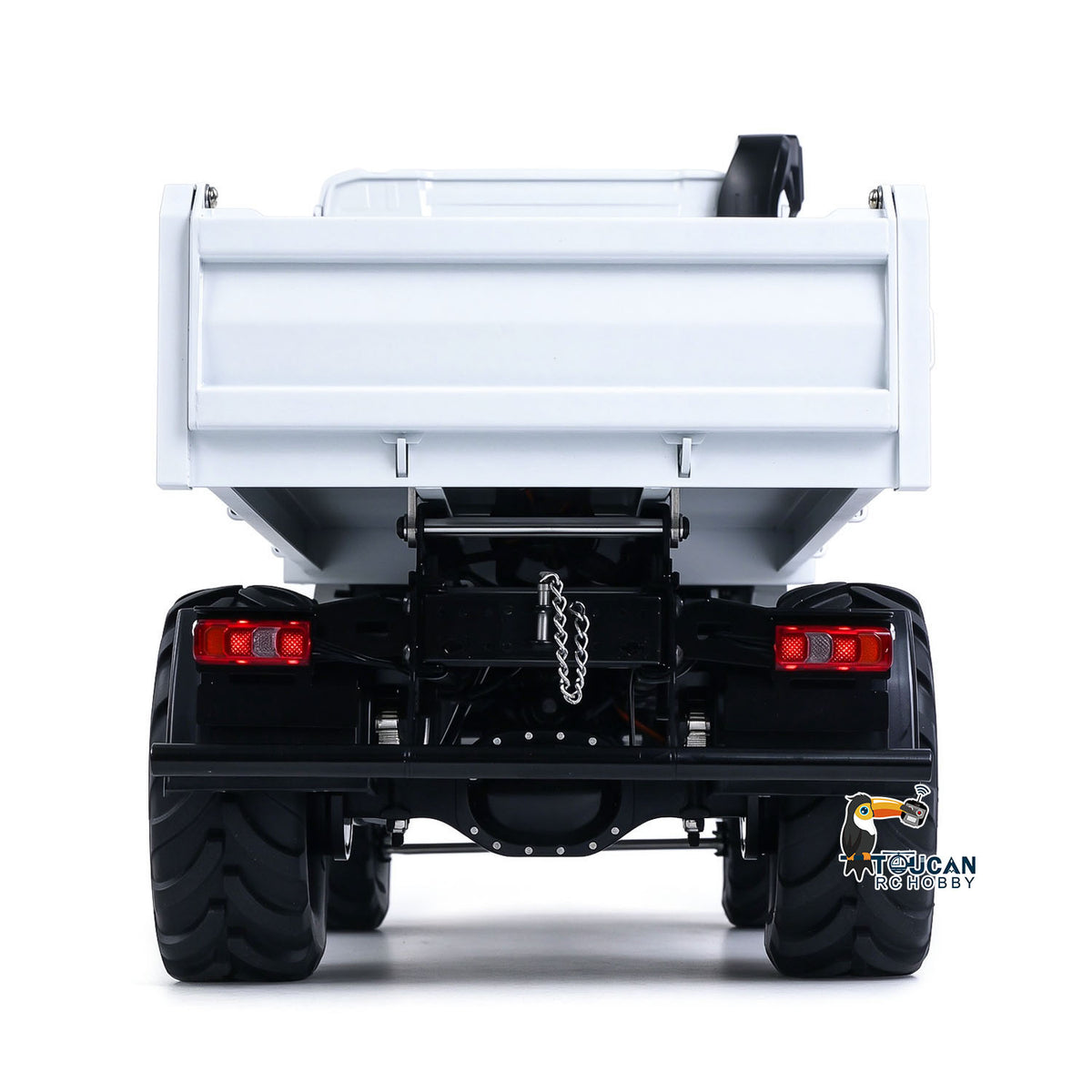 TOUCAN RC HOBBY MD 3363 1/14 4x4 Metal RC Dumper Remote Control Hydraulic Tipper 2Speed Gearbox Differential Locks ST8 Remote Controller for Adults