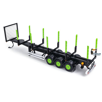TOUCAN RC HOBBY 1/14 Finished Trailer for Logging Truck 1/14 Scale RC Tractor Model