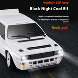 LDRC 1/28 LD2802 4WD 2.4G Remote Control Drift Car ESC Servo RC Racing Vehicle Motor Protection Full Nylon Frame RTR Model Toy