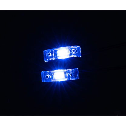 LED Kunststoff 2,2 V-3 V Warnleuchte Breite Lampe für DIY TAMIYA 1/14 RC Traktor Lkw Bulldozer Bagger Dumper R470 770S 3363 1851