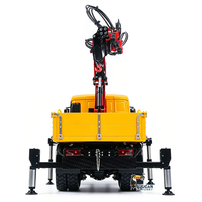 TOUCAN RC HOBBY Big Discount! LESU 3363 1/14 8X8/6X6 Metal RC Hydraulic Crane Dumper Truck Axles Differential Locks 7CH Valve 6 Outriggers 3-speed Gearbox Light Sound for Adult