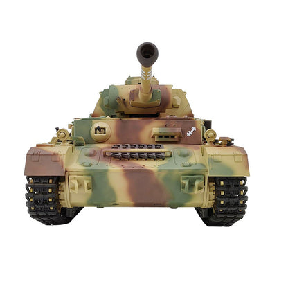 Henglong 1/16 TK7.0 Special Spray Painting Plastic German Panzer IV F2 3859 RTR RC Tank BB Infrared Combat Metal Suspension Arm Gearbox Smoke Model