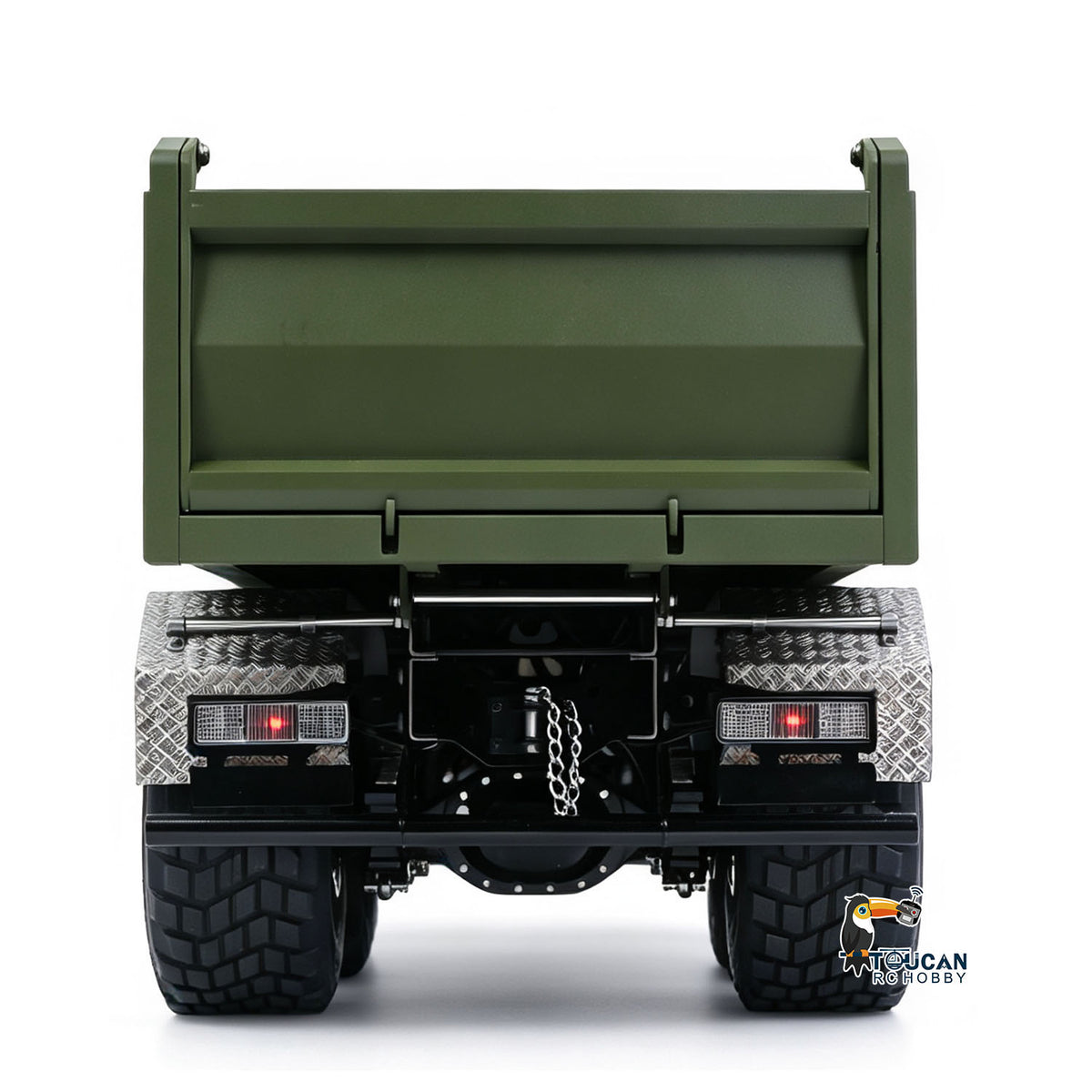 TOUCAN RC HOBBY MD 1/14 6*6 Metal Radio Control Hydraulic Dump Truck 2-Speed Gearbox RC Tipper Model Differential Locks Radio Light Sound System