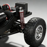 LDRC LD18401PRO 1/18 Remote Control Rock Crawler Car 4X4 RC Off Road Vehicle Model Brushless Motor Metal Drive Shafts Lights